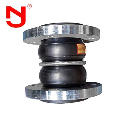 China NBR Double Sphere Rubber Expansion Joint Ansi Double Sphere Rubber Expansion Joint for sale