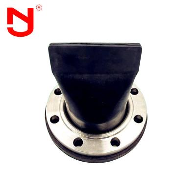 China Expansion Joint Rubber Flange Type Sewage Duckbill Check Valve Clamp Connected for sale