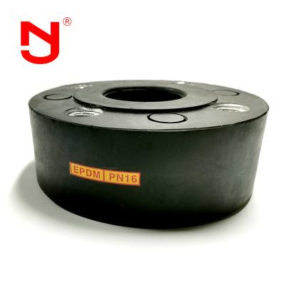 China Compact Rubber Metal Pipe Connector EPDM Rubber Flexible Connector PN16 DN32 - DN200 for sale