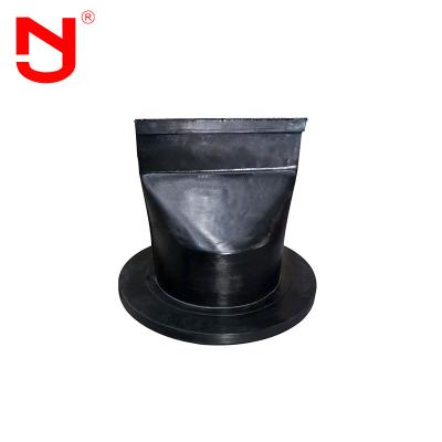 China Corrosion Resistance Flange Type Sewage Duckbill Check Valve Clamp Connected for sale