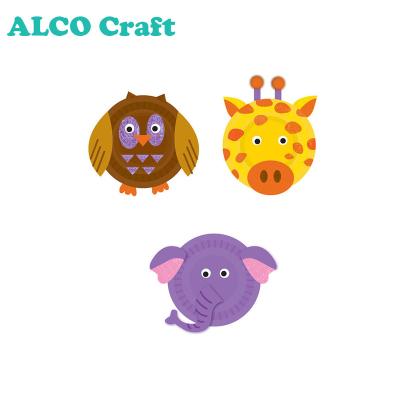 China Make 3 Pcs High Quality Plate Animal Doll Making Craft Kits For Kids for sale