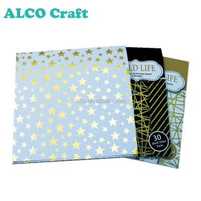 China Japan wholesale 6x6 embellishments or decoration paper scrapbooking package with goil for sale