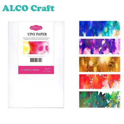 China 300gsm Upo Waterproof High Quality Paper Sheets For Art for sale