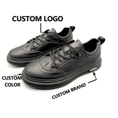 China High Quality Lightweight Shoes For Men With Custom Made Competitive Price Logo Sneakers White And Black for sale