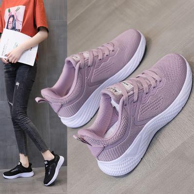 China Fashion Trend Women S Casual Shoes Girl Ladies Flat Women Sport Shoes Cheap Fashion White Running New Arrivals Sneakers For Women Black for sale