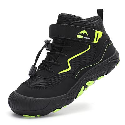 China Wholesale High Quality Durable Comfortable Kids Waterproof Outdoor Hiking Shoes for sale