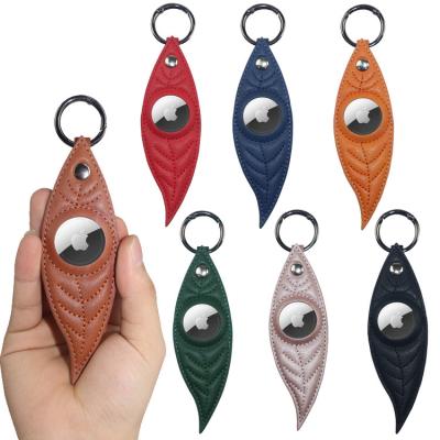 China High Quality Anti Loss Device Leather Pet Cover Tracker Locator Airtag Fashion Airtag Shell Innovative Workmanship for sale