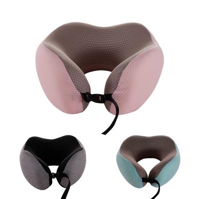 China Memory Gift Packing Memory Foam Neck Support Sleep Pillow For Travel for sale