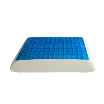 China Wholesale New Therapy Time 3-5s Memory Foam Cutout Gel Pillow Bread Memory Foam Pillow Slow for sale