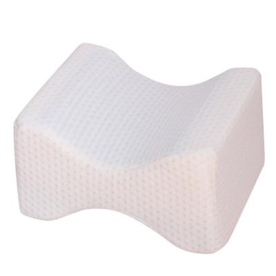 China Anti-Static Knee Pillow Memory Foam Support Foot Pain Relief Pillow Factory Orthopedic Leg Rest Pillow For Lower Knee Pain Bedding Set for sale