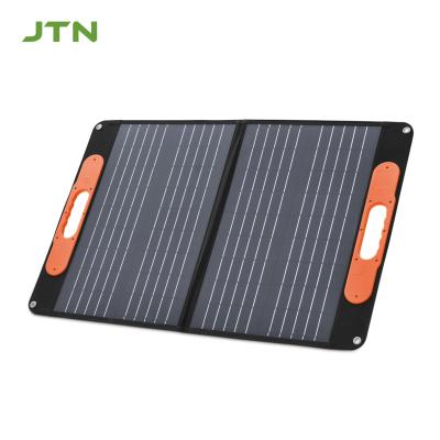 China Portable Multi Foldable Solar Panel Camping Outdoor Use 100w Folding Solar Charger Car for sale