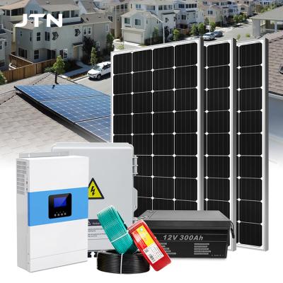 China Farm Off Grid Solar Panel Kit 10Kw 15Kw 20Kw 30Kw Complete Solar Energy Storage System for sale