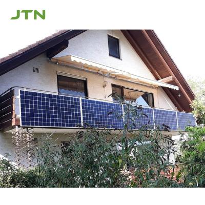 China home house 600 watt mini balkon solaranlage solar power on grid 600w balcony solar system for sale