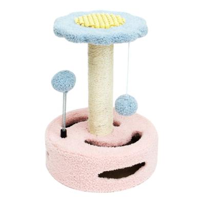 China Direct Selling Cat Climbing Tree Condo Scratching Luxury Cat Tower Tree House Viable Factory Pet Cat Tree for sale