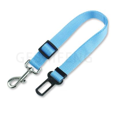 China Viable Wholesale Low Price Pet Dog Leash Adjustable Car Seat Belt Dog Chewing Rope Seat Belt For Car Vehicle for sale