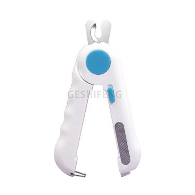 China Hot Selling Safe Viable Led Pet Nail Scissors For Small Animal Nail Use for sale