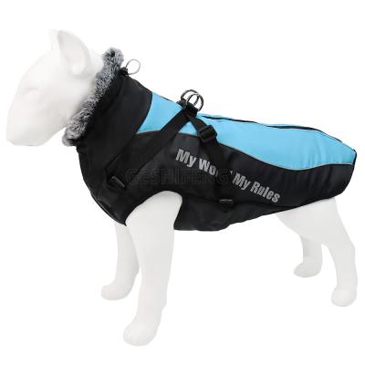 China Large Sustainable Hot Selling Dog Coat Winter Pet Clothes For Pets for sale