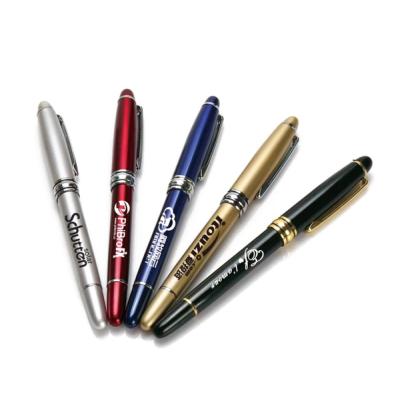 China Super High Quality Natural Strong Metal Ink Pens For Promotion And Gift Custom Logo Printed Pen for sale