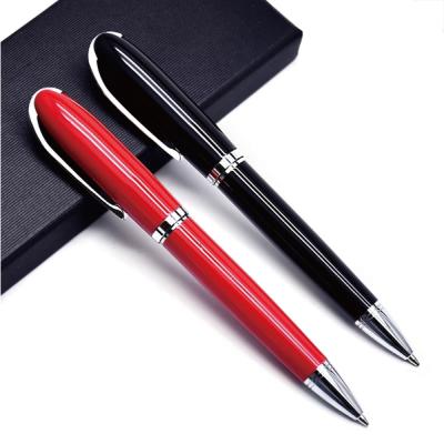 China Custom wholesale gold normal metal pen engraved logo pens advertising ink pen for office gift for sale