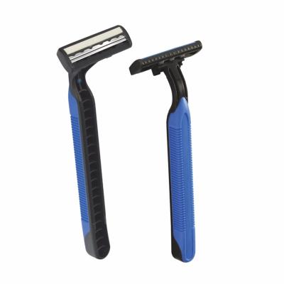 China Twin Blade Customized Disposable Shaving Twice Blade Acceptable Raozr For Men for sale