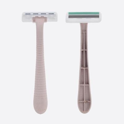 China Triple Blade Wheat Triple Blade Straw Razor Eco - Friendly Biodegradable for sale