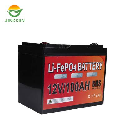 China Home appliances Jingsun warranty quality battery lithium 12v 100ah lithium energy storage battery dyness lithium battery for sale