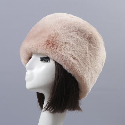 China 2022 Colorful New Arrival COMMON Ladies Fashion Warm Fur Hat for sale