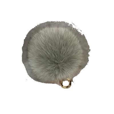 China 14 Cm Various Colors Baby Fox Fur Home Textile Home Textile Pom Real Winter for sale