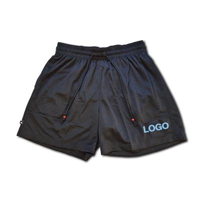 China 2022 Custom Logo Blank Shorts Designer Anti-wrinkle Mesh Sublimation Basketball Shorts Two Deep Pockets Summer Casual Mesh Trotter Shorts for sale