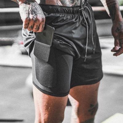 China Anti-Wrinkle Wholesales Custom Summer Elastic Gym Shorts Fitness Wears Mens Athletic Sports Sweat Shorts Workout Fit Men for sale