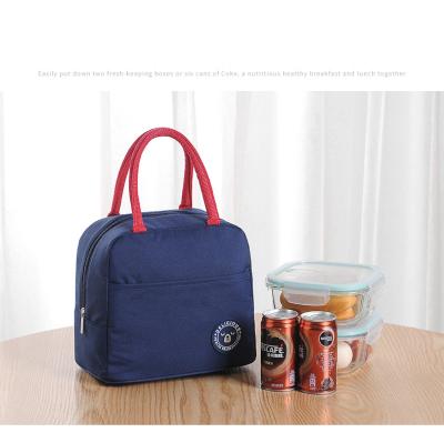 China Waterproof Insulated Portable Lunch Tote Bag Thermal Cooler Lunch Box for sale