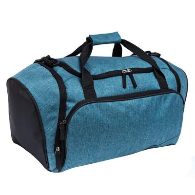 China Fashion Gym Fitness Divider Wet Dry Travel Sports Printed Duffel Bag With Shoes Compartment for sale