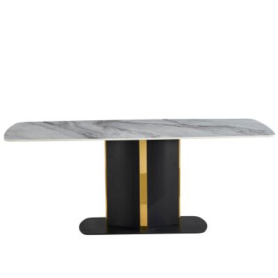 China Rectangular Dining Table 2021 New Design Dinig Table Dining Table Set Marble for sale