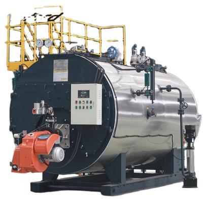 China Manufacturer Steam Engine Model Horizontal Oil Gas Fuel Steam Boiler for sale