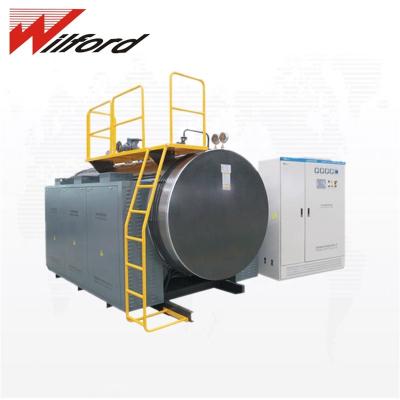 China 1000 Kg Horizontal Industrial Electric Steam Boiler With Steam Iron for sale