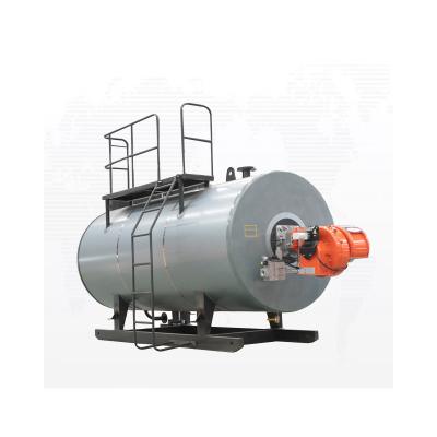 China Horizontal Natural Gas Oil Fired Horizontal Hot Water Boiler For School Hotel Catering Used for sale