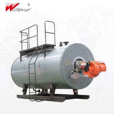 China Home Appliance Horizontal Fire Tube Diesel Fuel Hot Water Boiler for sale