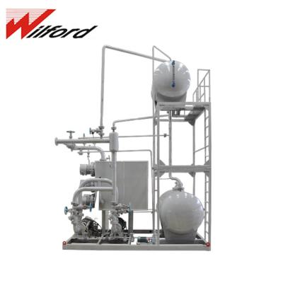 China 120 Kw Horizontal Electric Thermal Oil Boiler For Food Factory for sale