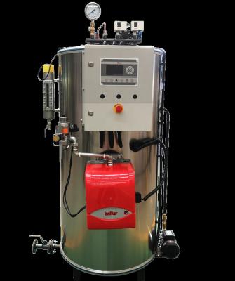 China VERTICAL 100kg/h gas commerical vertical steam boiler for dry cleaners for sale