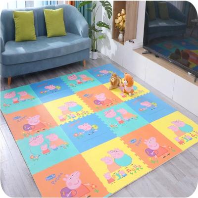 China Eco-Friendly Kids Foam Puzzle Crawling Mat For Kids Tapete Foamy Soft Pad EVA Foam Play Mat for sale