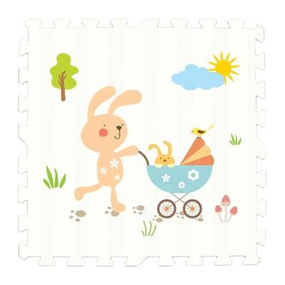 China Eco-friendly Anti-Slip Alphabet Eva Foam Baby Playing Puzzle Educational Learning Mat 4PCS/SET for sale