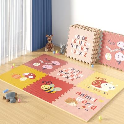 China TIANLI Eco-friendly Puzzle Floor Baby Mat Carpet Bebe Mattress Baby Covering EVA Foam Play Mat Educational Toys for sale