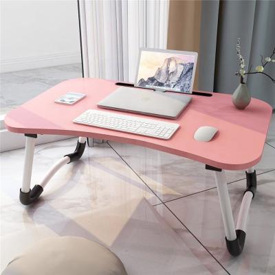 China Wholesale Foldable Multifunctional Home MDF Portable Wooden Laptop Foldable Table For Bed for sale