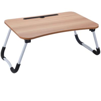 China Foldable Portable Folding Wooden Folding Laptop Stand Study Table Computer Desk for Bed Sofa Tea Serving Table for sale