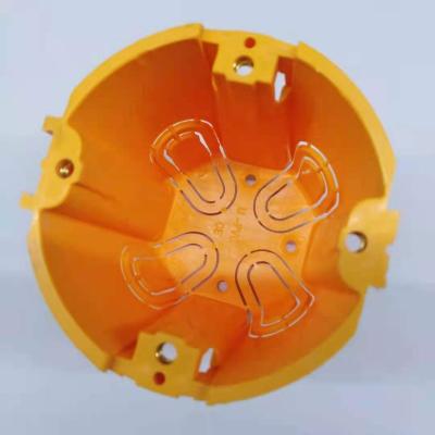 China Wall Box Electrical Safe Plastic Injection Box Plastic Rough Mounting Case For Lamp Switch And Sockets 76*71*63mm for sale