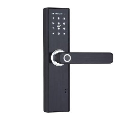 China Tuya Wifi Blue-tooth Code Handles Tuya Wifi Blue-tooth Code Handles Digital Electronic Fingerprint Smart Door Locks for sale