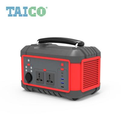 China High Power 600WH 600W Charging Panel Sloar Panel Power Station Portable AC 110V Outlet Solar Power Banks for sale