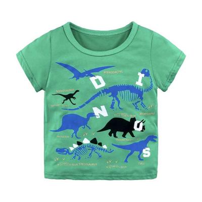 China Wholesale Anti-shrinkage 100% Cotton Kids T-shirts Cartoon Printing Children Boy T-shirts for sale