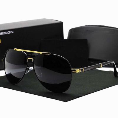 China Classic Fashion Sunglasses New High End Sunglasses Polarized Men Driving Sun Glasses For Brand Design Mirror Eyewear Male for sale