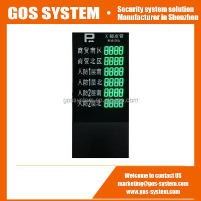 China Outdoor Use Outdoor Parking Guidance System LED Display Screen For Car Parking Guidance for sale